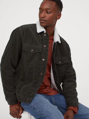 Lined Corduroy Jacket