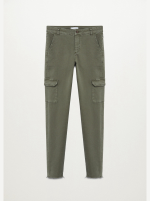 Cotton Cargo Pants