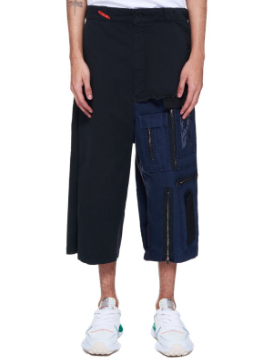 Front Covered Chino Shorts (a06pt053-black)