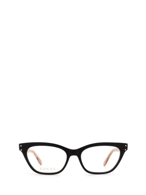 Gucci Eyewear Cat Eye Frame Glasses