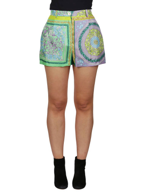 Versace Graphic Printed Shorts