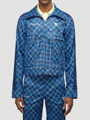 Adidas By Wales Bonner Tartan Track Jacket