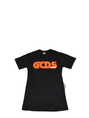 Gcds Kids Logo Print T-shirt Dress