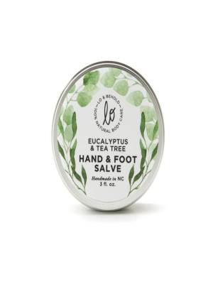 Eucalyptus & Tea Tree Hand & Foot Salve: 3oz.