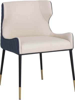 Gianni Dining Chair, Dillon Cream, Set Of 2