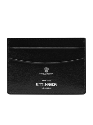 Ettinger- Capra Black Card Holder