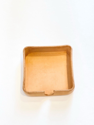 Coaster Caddy - Square Leather