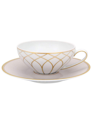 Vista Alegre Terrace Tea Cup & Saucer