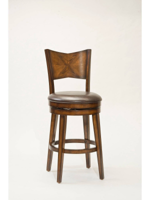 30.5" Jenkin Barstool Wood Composite/brown - Hillsdale Furniture