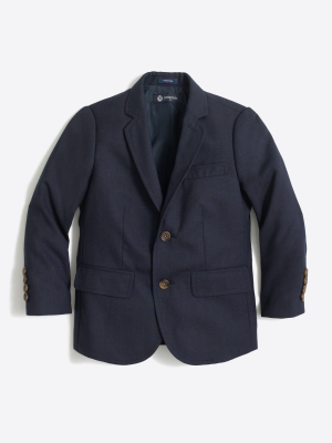Boys' Thompson Suit Jacket In Wrinkle-resistant Wool