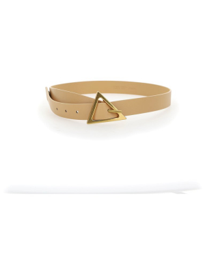 Bottega Veneta Signature Triangular Buckle Belt