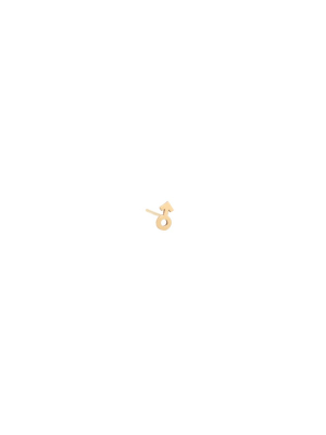 14k Itty Bitty Male Symbol Stud