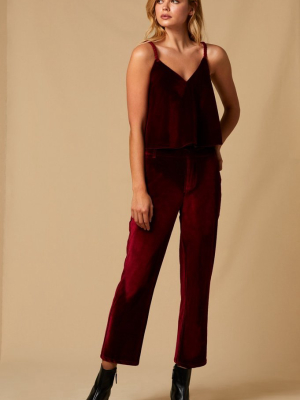 Martha Velvet Pants