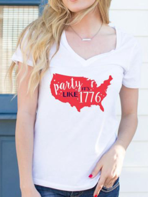 Party Like It's 1776 Tshirt