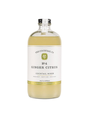 Ginger Citrus Cocktail Mixer