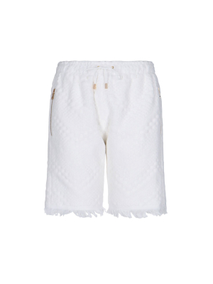 Marine Serre Regenerated Towel Shorts