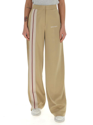 Palm Angels Striped Wide-leg Track Pants