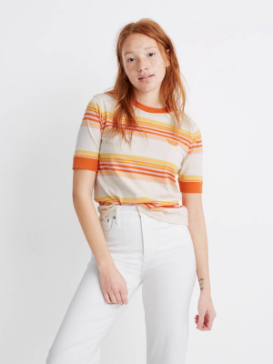 Madewell X Free & Easy® Embroidered Relaxed Tee