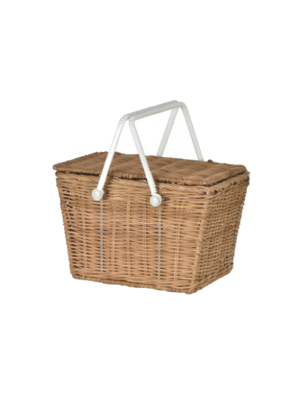 Olli Ella Natural Piki Picnic Basket