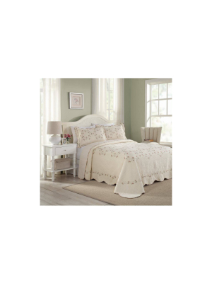 Modern Heirloom Felisa Bedspread Pink/ivory