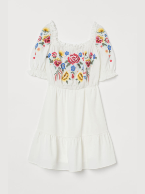 Embroidered Dress