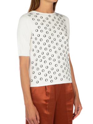 Max Mara Studio Crewneck Knitted Top
