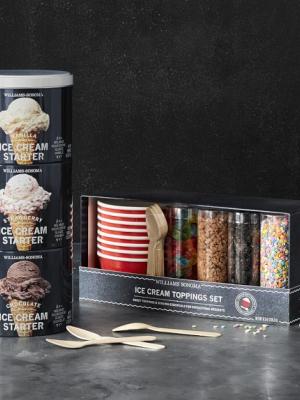 Williams Sonoma Ice Cream Starter Sampler: Vanilla, Chocolate, Strawberry