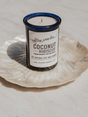 Coconut & Hibiscus Apothecary Candle