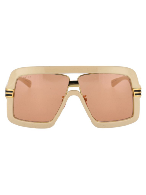 Gucci Eyewear Square Frame Sunglasses