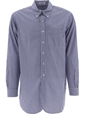 Engineered Garments Striped Chest Pocket Shirt