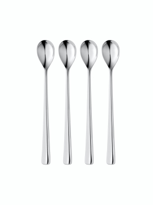 Malvern Bright Long Handled Spoon, Set Of 4