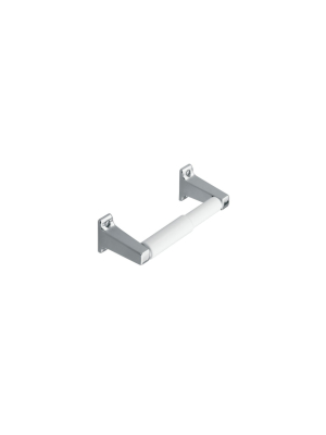 Moen 908 Moen 908 Double Post Toilet Paper Holder With White Roller - Chrome