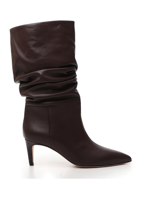 Paris Texas Ruched Mid-calf Boots