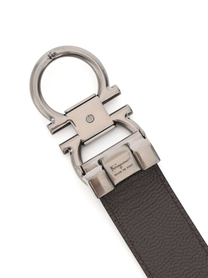 Salvatore Ferragamo Gancini Reversible Belt