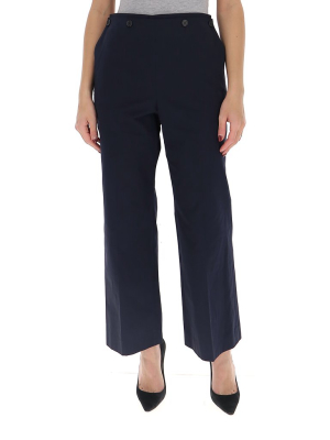 Maison Margiela Flared Cropped Trousers