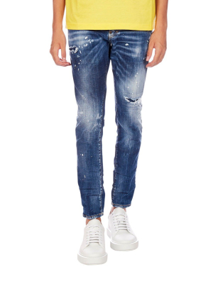 Dsquared2 Distressed Skinny Jeans