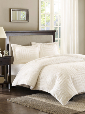 Polar Brushed Faux Fur Comforter Mini Set