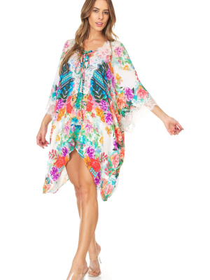 Explosive Floral Kaftan