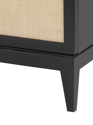 Bungalow 5 Astor 3-drawer Side Table - Black