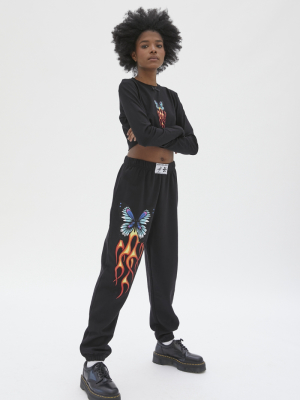 New Girl Order Butterfly Jogger Pant