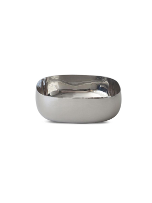 Cuadrado Extra Large Bowl In Stainless Steel