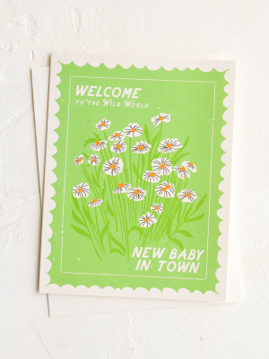 New Baby In Town Card