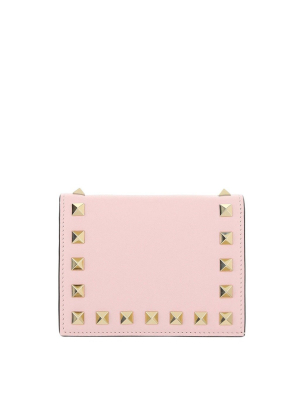 Valentino Garavani Rockstud Folded Wallet