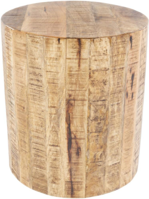 Surya Troyes End Table - Natural