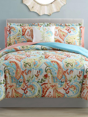 Modern Threads 6-piece Printed Reversible Complete Bed Set Kailyn.