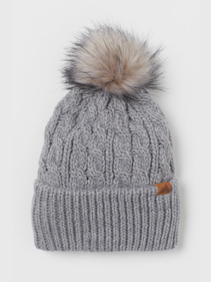 Cable-knit Hat