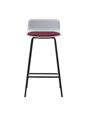 Pato Bar/counter Stool - 4-leg - Seat Upholstered