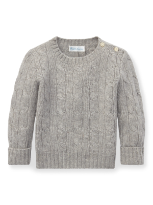 Cable-knit Cashmere Sweater