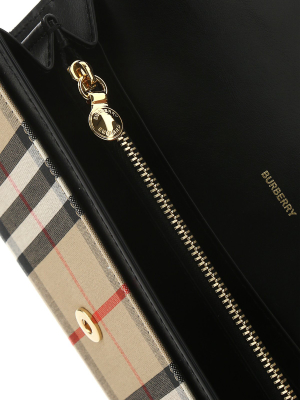 Burberry Vintage Check Continental Wallet