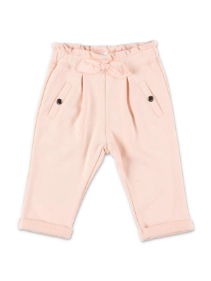 Chloé Kids Bow Detail Pants